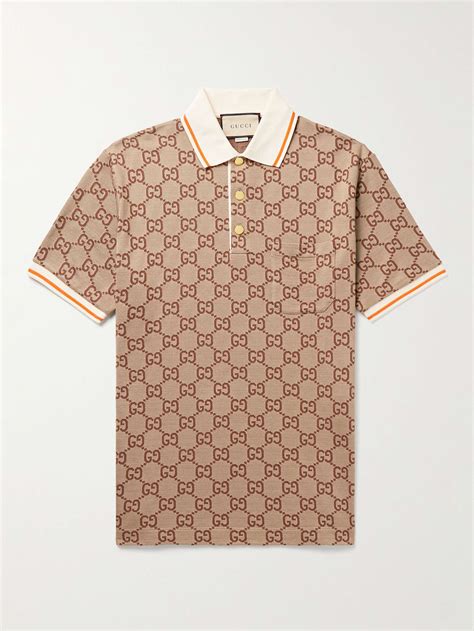 polo style gucci shirt with outfit|Gucci shirts for men polo.